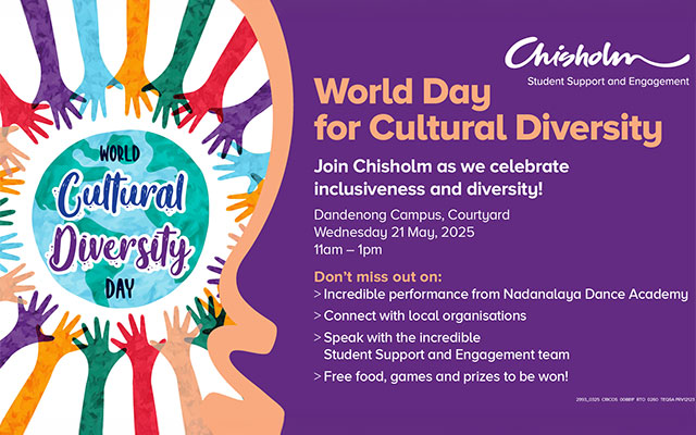 World day for cultural diversity and celebrate inclusiveness and diversity.