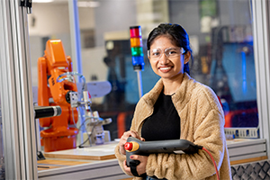 Our student featured in Mechanical engineering workshop.