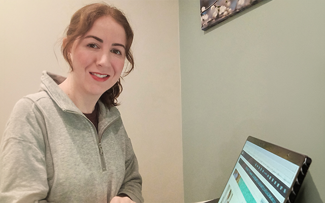 training and assessing student Carly