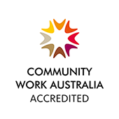 Community Work Australia Accredited logo
