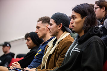 Students in a class