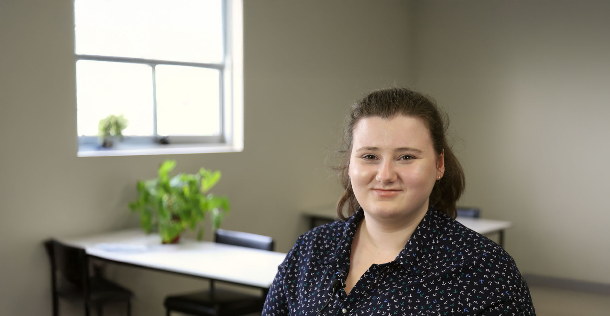 Scholarship recipient Natasha